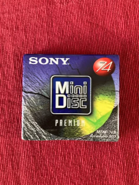 SONY MDW-74B PREMIUM  Minidisc Minidisk MD