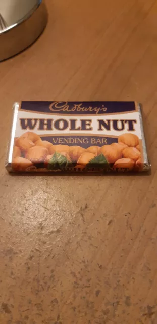 Cadburys Whole  Nut   Dummy Chocolate Vending  Bar