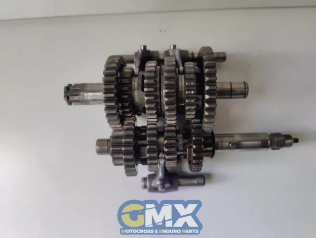 1986 Yamaha DT125 LC Complete Gearbox / Caja de cambios completa