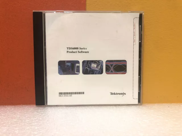 Tektronix 063-3541-05 TDS6000 Series Product CD-ROM Software