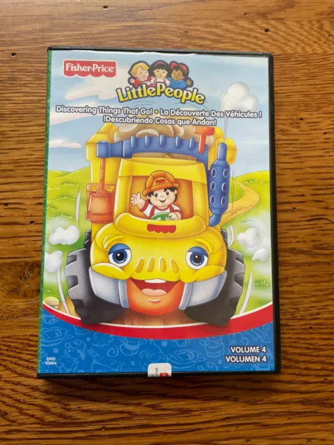 Fisher Price Little People - Discovering Things That Go Vol IV, DVD PRE-OWNED