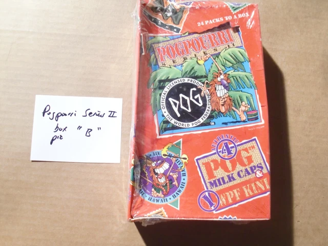 Display De 24 Paquets De Pogs, Série 1 Vintage, Boîte De 5 Recharges, Asmodee, Neuf
