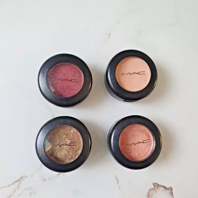 MAC Lidschatten Set 3x + 1x Concealer Dazzleshadow / Eyeshadow Make Up High End