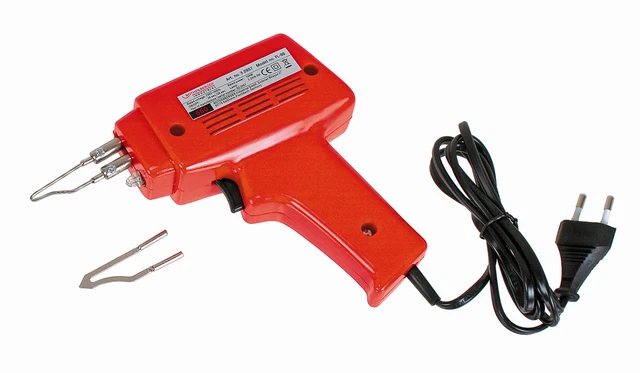 Pistola Saldatrice McPower LP 100 - 25W Con Boost A 130W, Alimentazione 230V