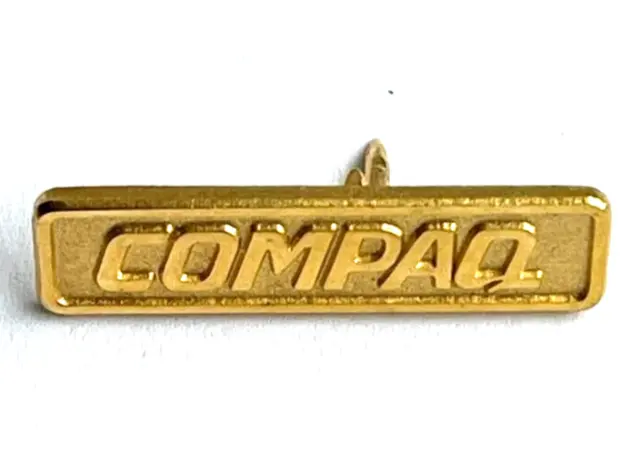 Compaq Schriftzug Pin (H12)