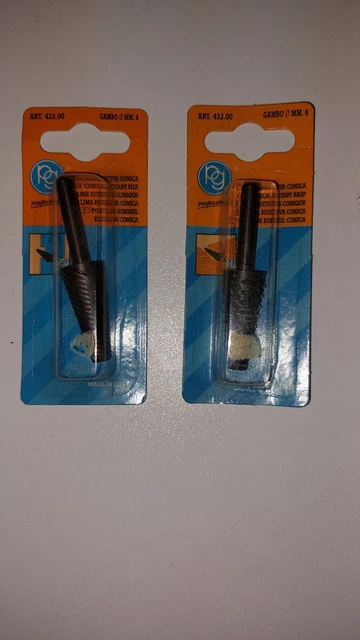 LIMA ROTATIVA CONICA+ Raspa Rotativa Conica Pg gambo mm 6 EUR 8,00 ...