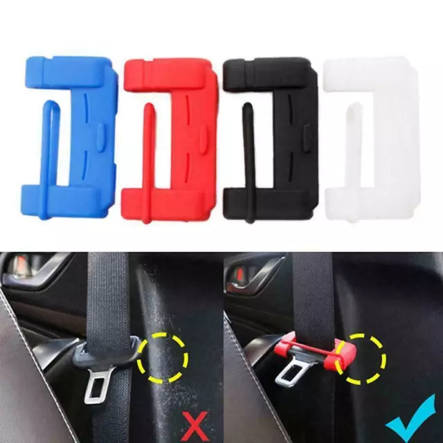 4 pièces ajusteur ceinture sécurité,ajusteur ceinture sécurité voiture,ceinture  clips de ceinture sécurité pour détendre