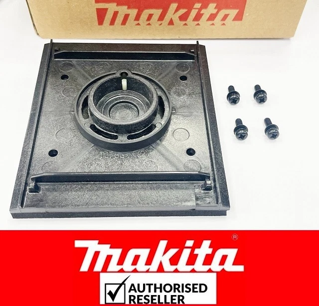 Genuine Makita Baseplate Attached Rubber Pad+Screw Palm Sander For Bo4553 Bo455