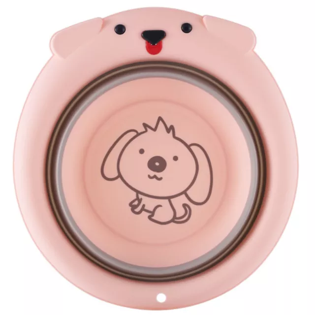 Washing up Basin for Baby Folding Washbasin Cartoon Child Portable