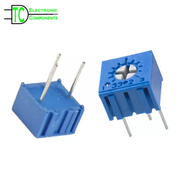 3362P Trimmer Trim pots 100 ohm to 1M ohm Potentiometer variable Resistor 2 PACK