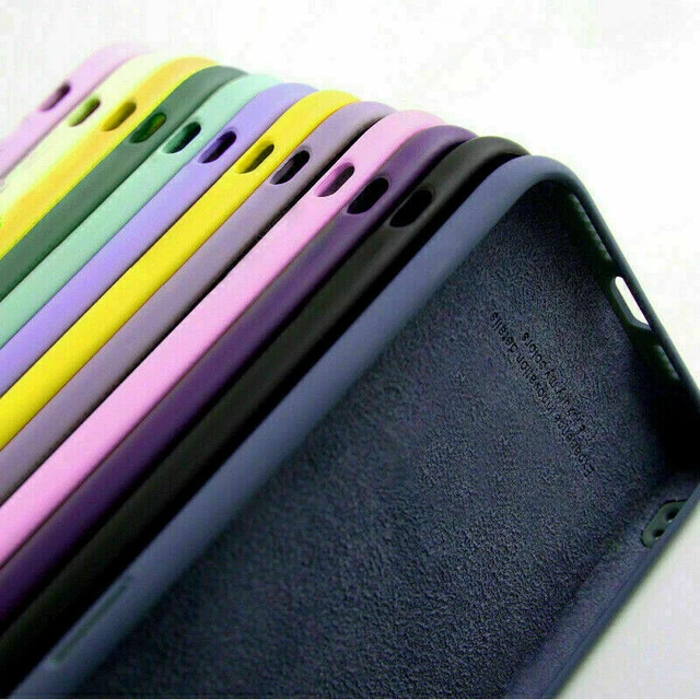 Case for iPhone 14 13 12 11 Pro Max Mini XR X 8 7 SE 6 Shockproof Silicone Cover