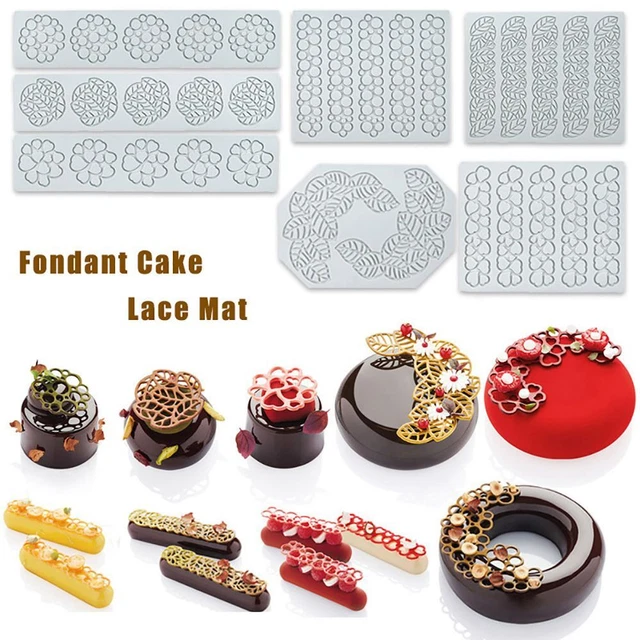 Frontière Tapis en dentelle, Moule à gâteau en silicone Moule au chocolat