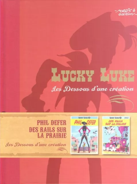 LUCKY LUKE - Les Dessous d'une Création - T25 PHIL DEFER Rails Prairie  - NEUF