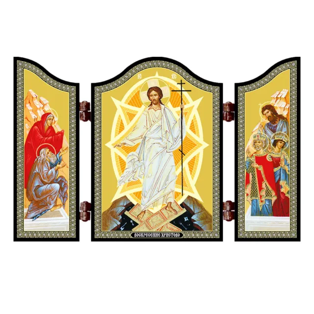 1403 Auferstehung Jesus Christus Ostern Ikone Воскресение Христово Пасха Икона