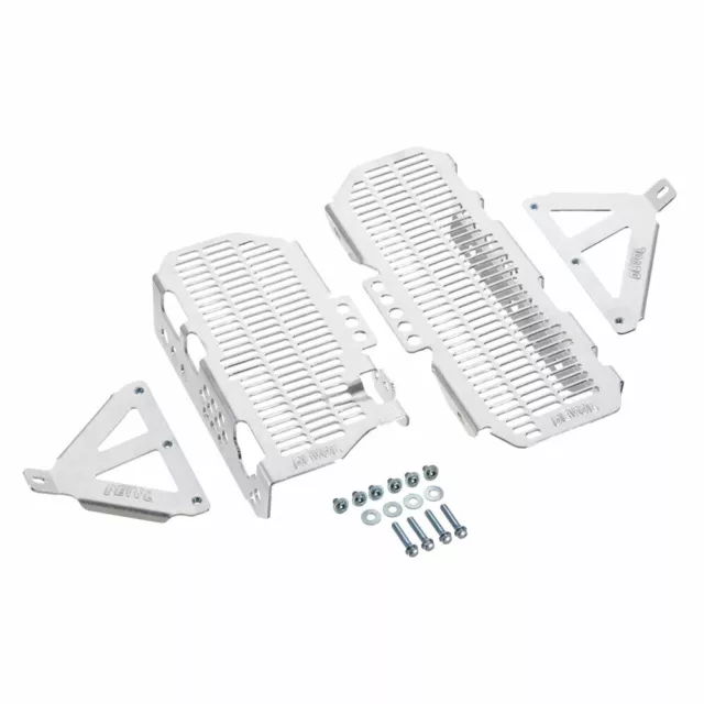 Devol Racing Aluminum Radiator Guards Kawasaki Kx250F/X 21-23 Kx450F/X 19-23