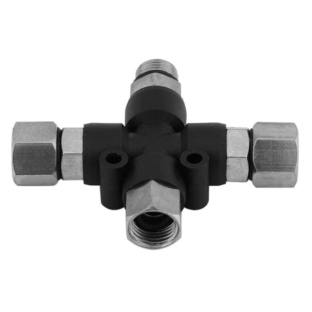 Connettore Adatto A Splitter Accessori Mini Multifunzione 1/8\"" BSP 2 Spine