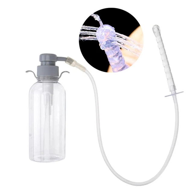 300 ml siringa rettale flusso pulito vaginale clistere doccia colon KH7