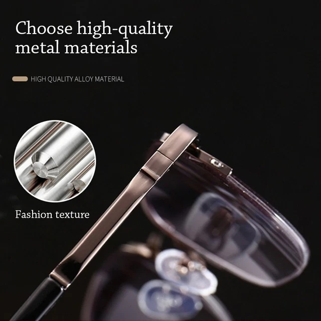 Eye Protection Ultra Light Frame Portable Hyperopia Glasses  Men Women
