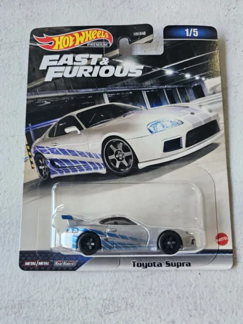 Fast and Furious - Hot Wheels Premium Toyota Supra 1/5- 2023 Real Riders