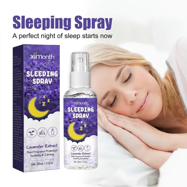 Lavender Essential Oil Pillow Sleep Spray Mist Fragrance Aromatherapy R8A5