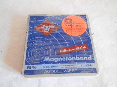Agfa Lotto 2X AGFA C60 HIFI LOW NOISE 1969 musicassette cassette tape vintage 