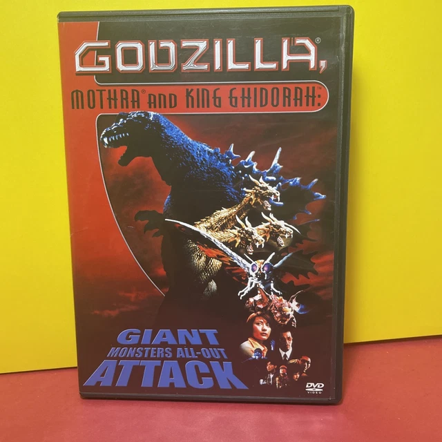 GODZILLA MOTHRA AND King Ghidorah Giant Monsters All-Out Attack DVD ...