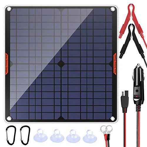 OYMSAE 20W 12V Solar Panel Car Battery Charger Portable Waterproof Power Tric...