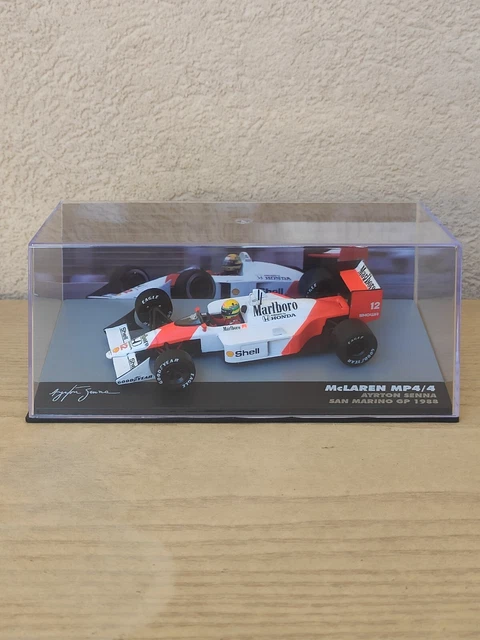 GP Replicas 1:12 Ayrton Senna McLaren MP4/6 #1 winnaar Brazilië GP
