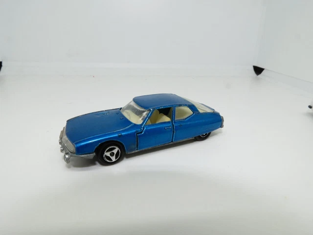 Miniature Majorette Citroën Maserati SM Rallye Bleu Métallisé - Échelle 1/65 - N°250 - Occasion