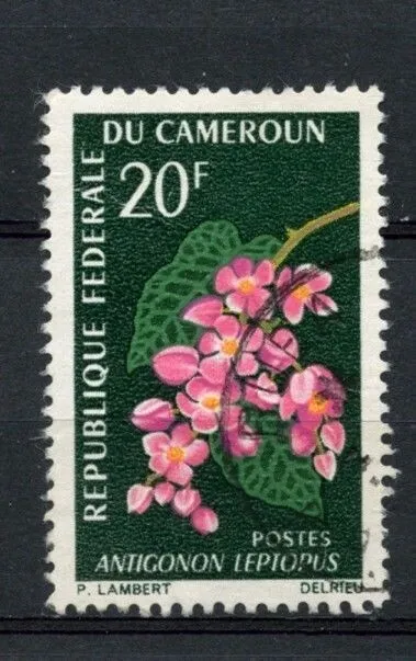 Cameroun 1966 SG#426 20f Flowers Used #A27012
