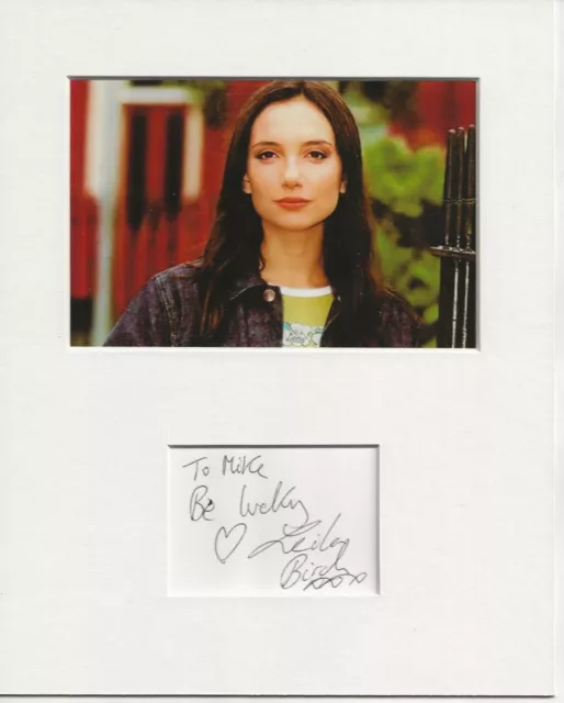 Leila Birch eastenders signed genuine authentic autograph signature AFTAL 73 COA