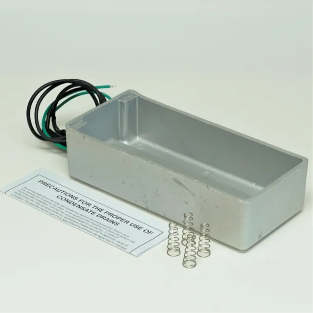 Supco 31-220 Aluminum Condensate Remover Pan 50 oz 220 VAC 10" x 4-1/2" x 3-3/8"