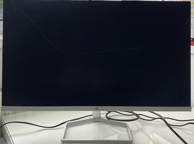 HP M24fwa (24”) FHD IPS Monitor (white) with audio - New Model