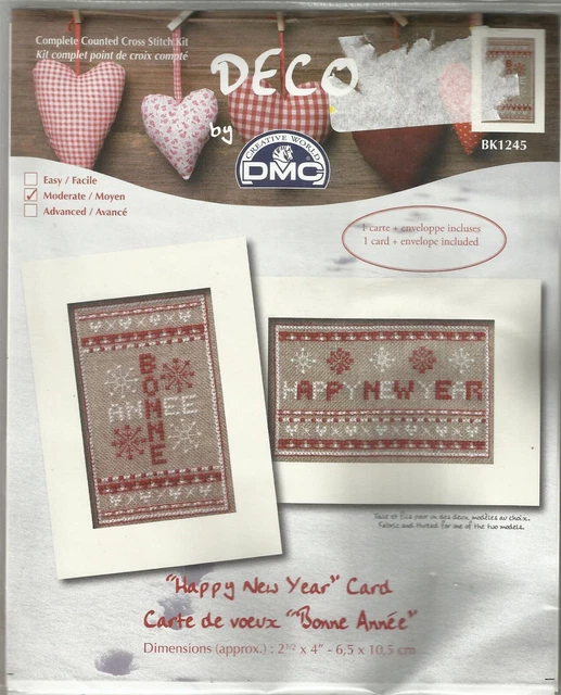 YarnAdventures Kit Broderie Point De Croix Imprimé,Scène De