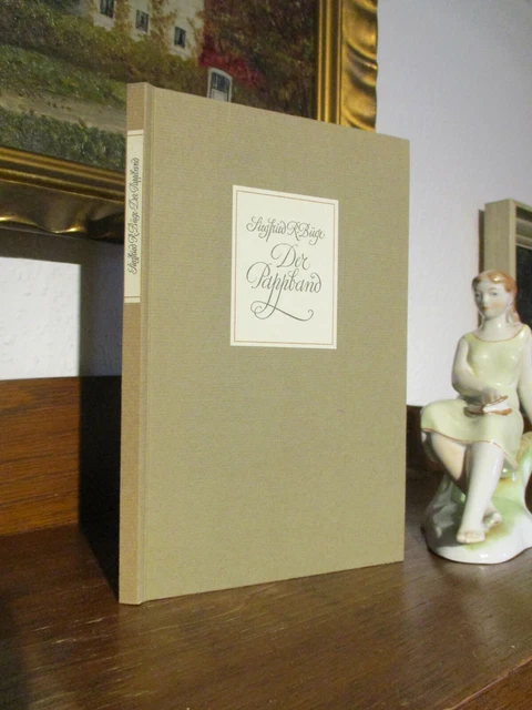 Büge DER PAPPBAND 1973 Handeinband BUCHBINDER Buchbinderei BIBLIOPHILIE Widmung