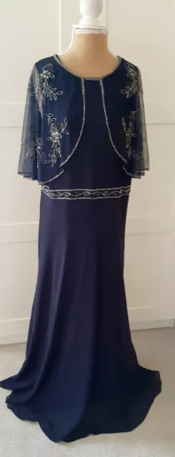 Nightingales beaded maxi dress clearance