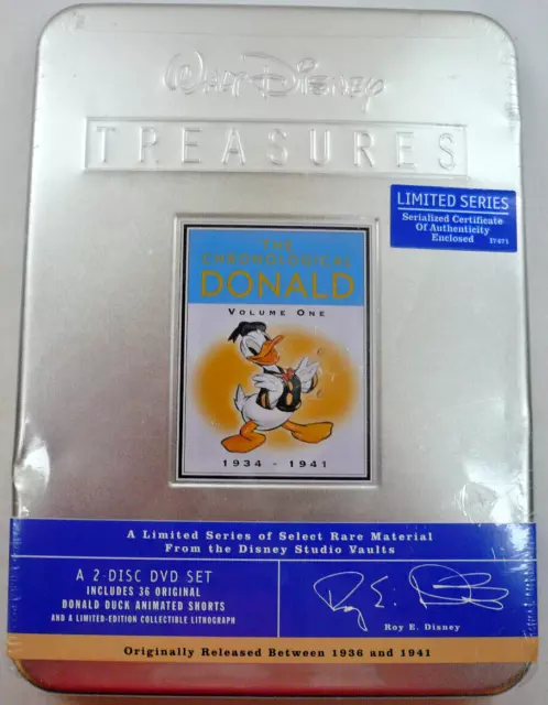 Walt Disney Treasures: The Chronological Donald: Volume One 1934-1941 DVD 2-Disc