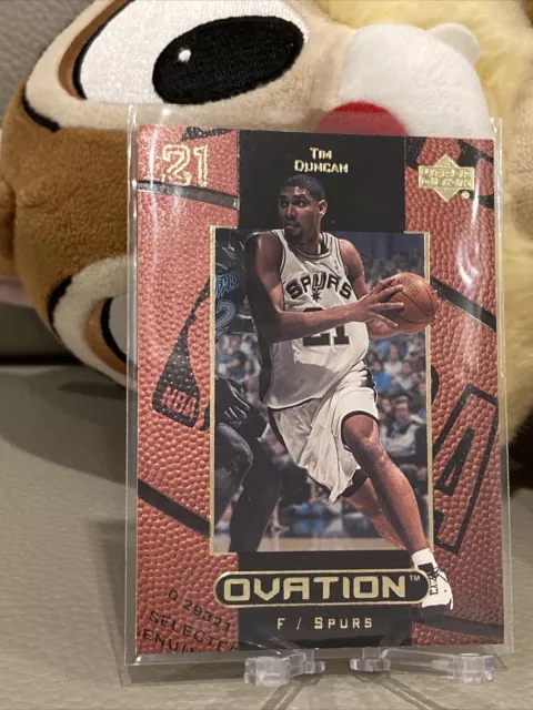 NBA 1999-00 Upper Deck Ovation San Antonio Spurs Tim Duncan