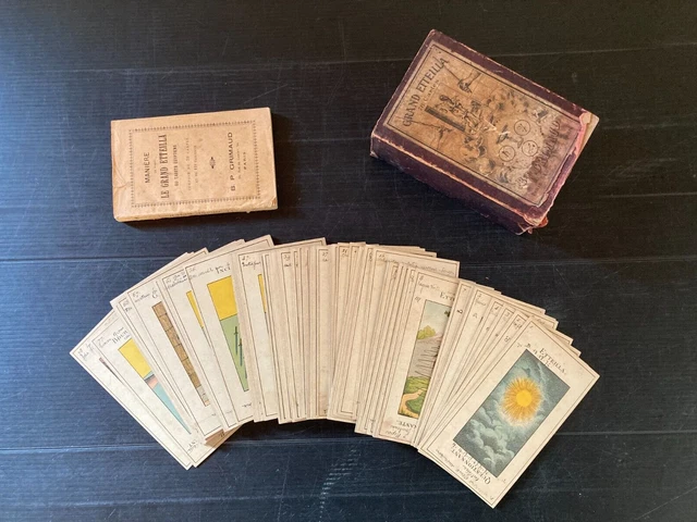 ANCIEN JEU DE Carte De Bonne Aventure - Carte B.d.- N°2 -Grimaud -Complet-Vinage EUR 125,00 - FR