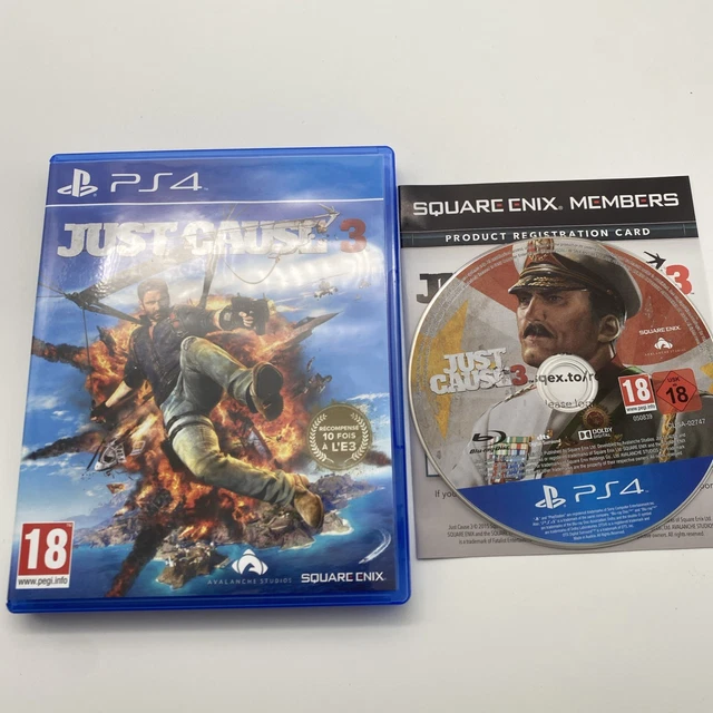 Just Cause 3 Steelbook Édition Limitée – Sony PS4 (Bon état)