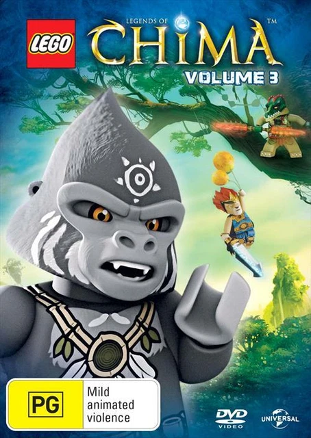 LEGO - Legends Of Chima : Vol 3 (DVD, 2013)