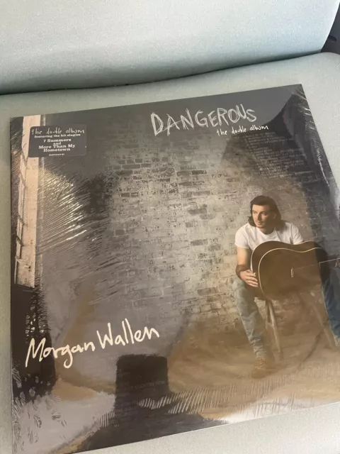Morgan Wallen - Dangerous The Double Album Exclusive Orange Color 3x Vinyl LP