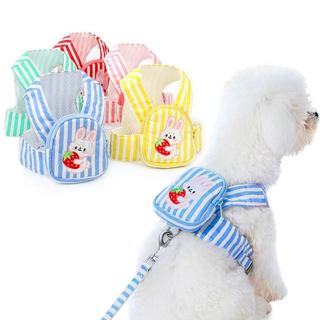à dos pour animaux de compagnie Sac à dos auto chien Corde de traction chien