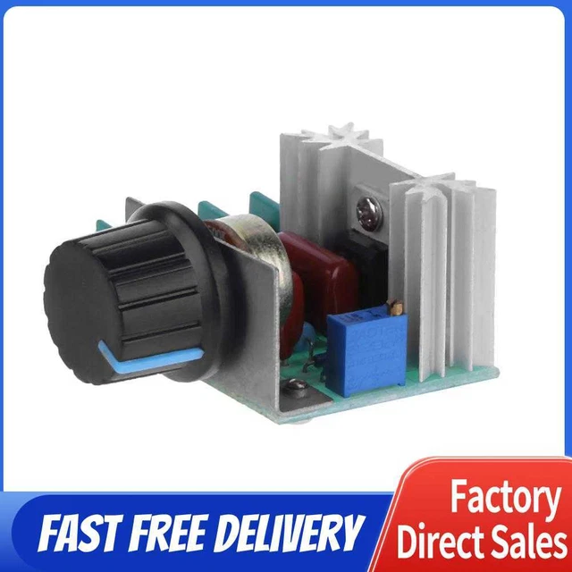 Electronic 2000W Imported Thyristor Dimmer Speed Temperature Regulator