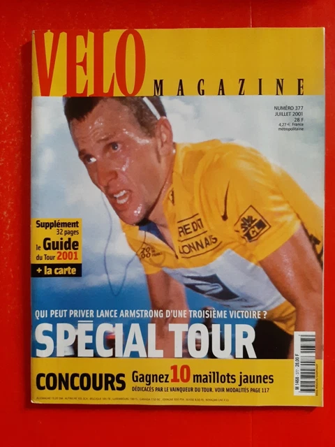 VELO MAGAZINE N°399 du 7/2003; Spécial Tour de France Guide + Carte du