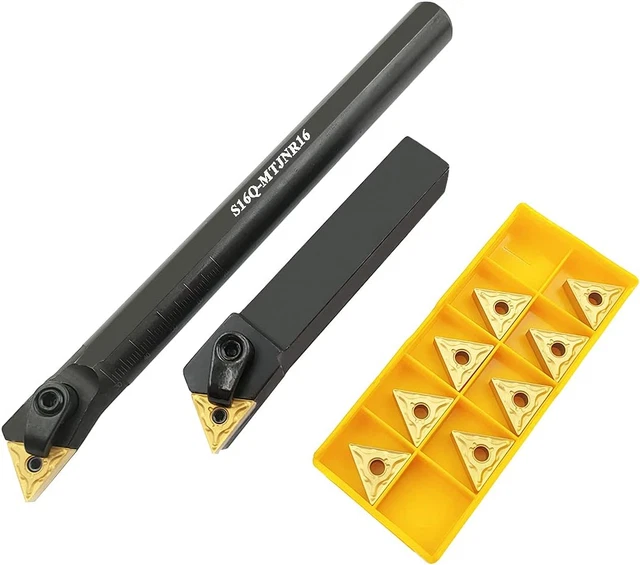 SET DI 6 PZ DI MINI UTENSILI DA TAGLIO PORTA TAGLIO 10mm GAMBO CON LAMA - Foto 2