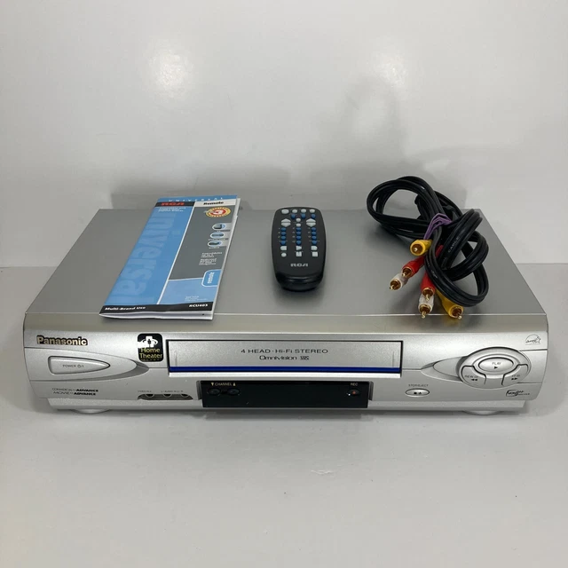 Panasonic PV-V462 HiFi 4HEAD Video Cassette Recorder VHS VCR