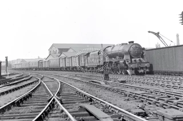 PHOTO British Railways Steam Locomotive Class Royal Scot 46161 at Crewe