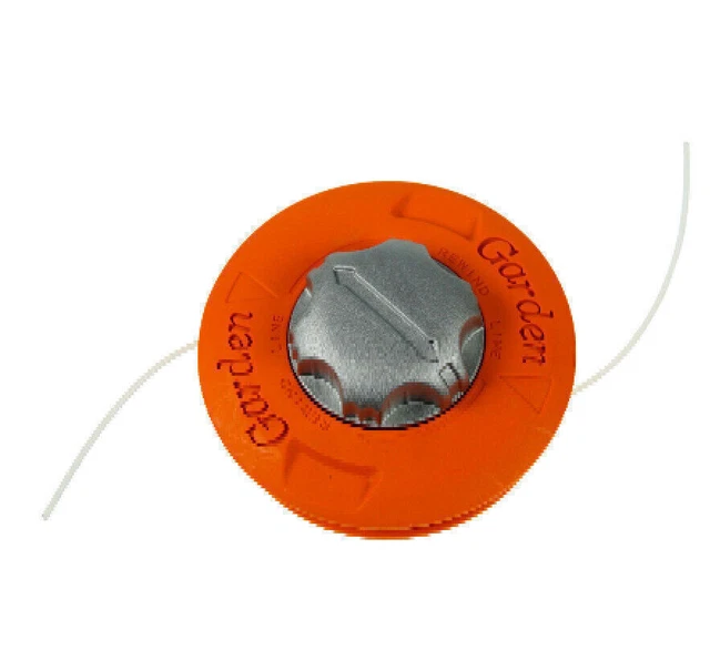 NEMAXX Fadenspule FS2 Tap & Go Fadenkopf (Trimmerkopf), (Trimmerkopf für Motorsense / Freischneider–Schnittkreis 380 mm–Rot), drehzahlfest bis 10.500 NEMAXX Fadenspule FS2 Tap & Go Fadenkopf (Trimmerkopf), (Trimmerkopf für Motorsense / Freischneider–Schnittkreis 380 mm–Rot), drehzahlfest bis 10.500