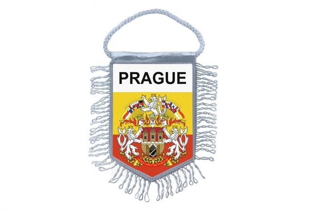 Akachafactory Fanion Mini Drapeau Pays Voiture Decoration Souvenir Blason Porto Portugal